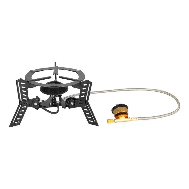 Foldable Backpacking Gas Stove, Portable Camping Burner for Load Shedding