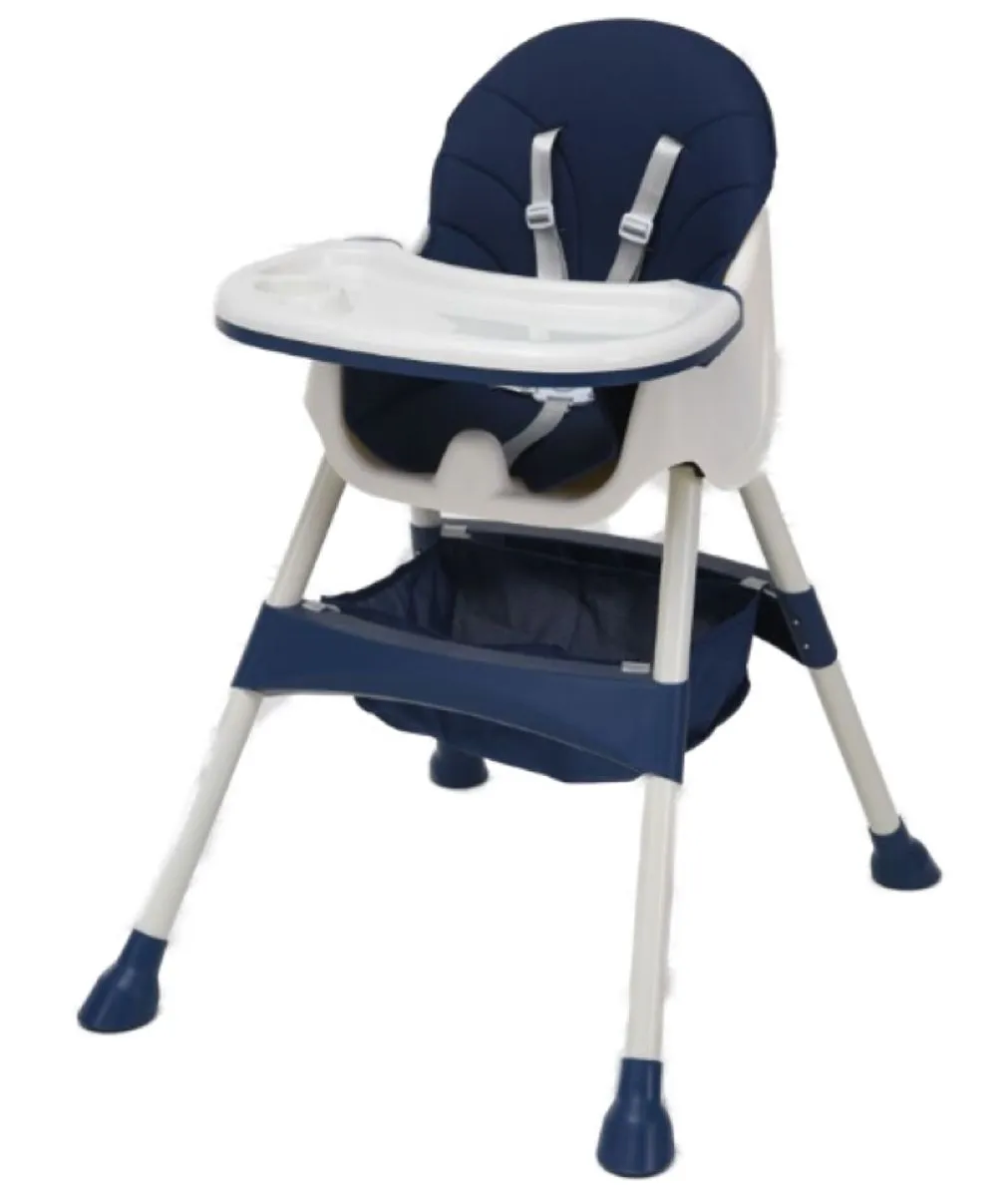 Brilliant Baby Feeding High Chair - Blue 