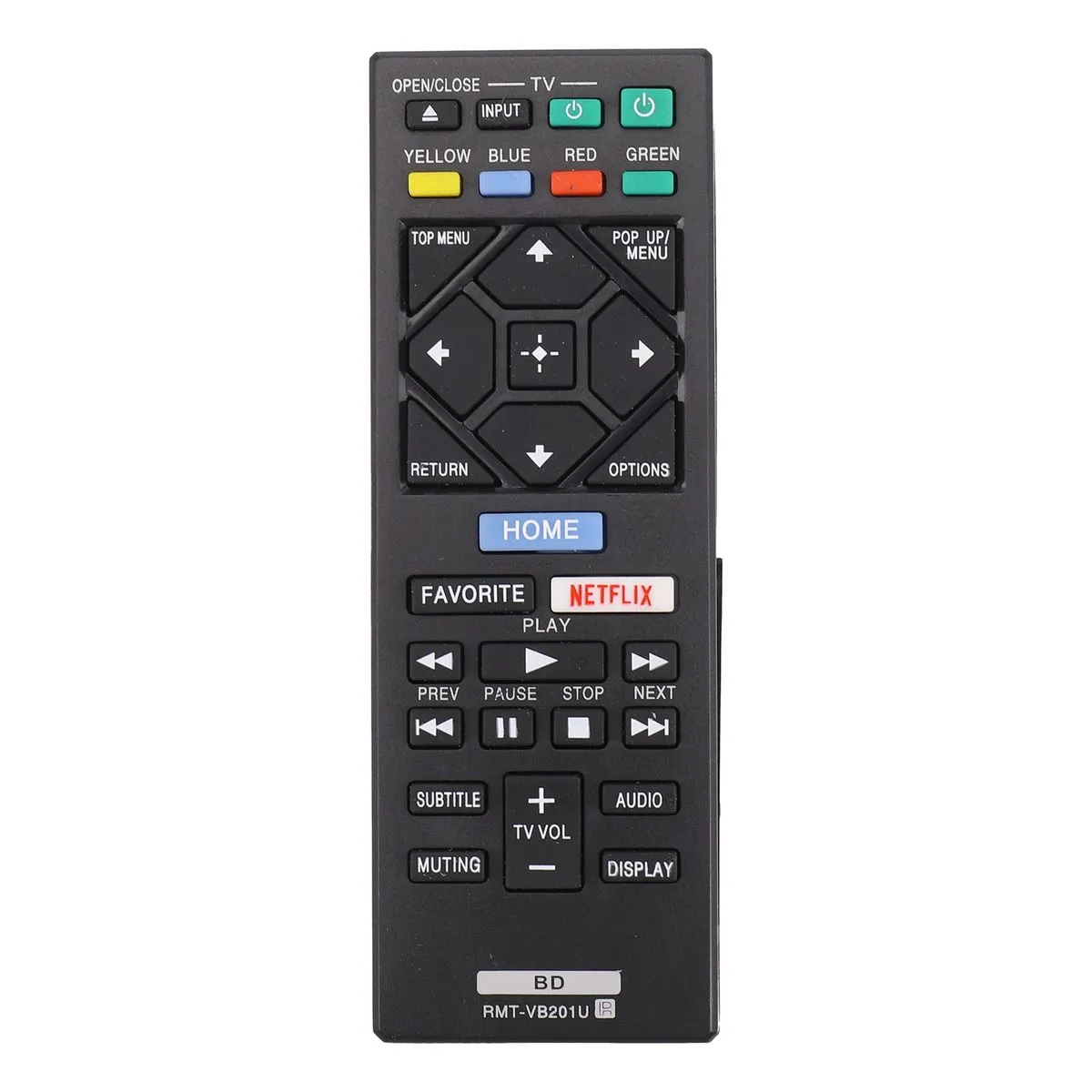 New RMT-VB201U Remote compatible Sony Blu-ray BDP-S3700 BDP-BX370 BDP-S1700