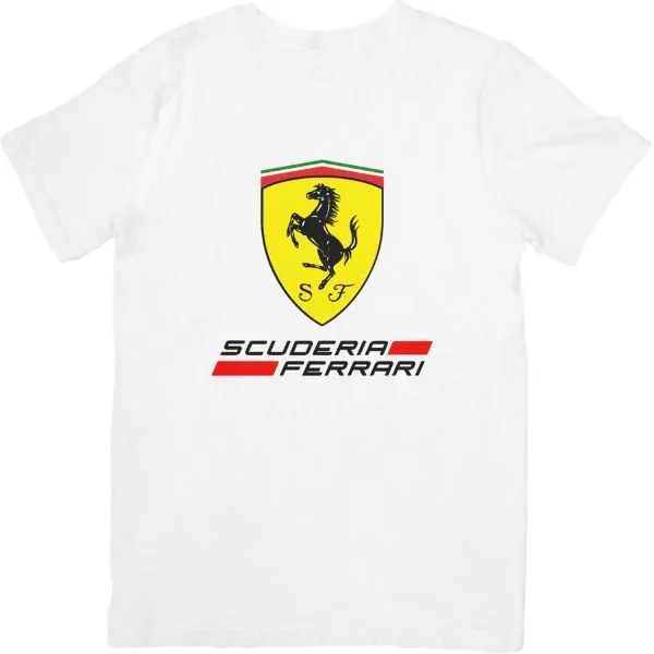 Scuderia Ferrari F1 Team White Unisex T-Shirt
