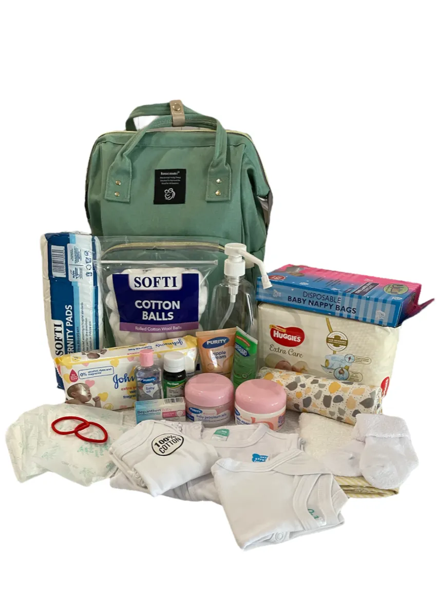 Pre-Packed Hospital Bag for Baby and Mom