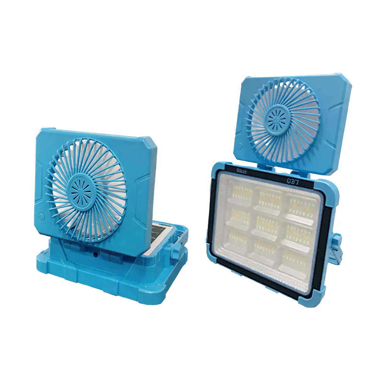 Solar Camping Light SolarPowered Fan Portable Outdoor Solar Lighting System