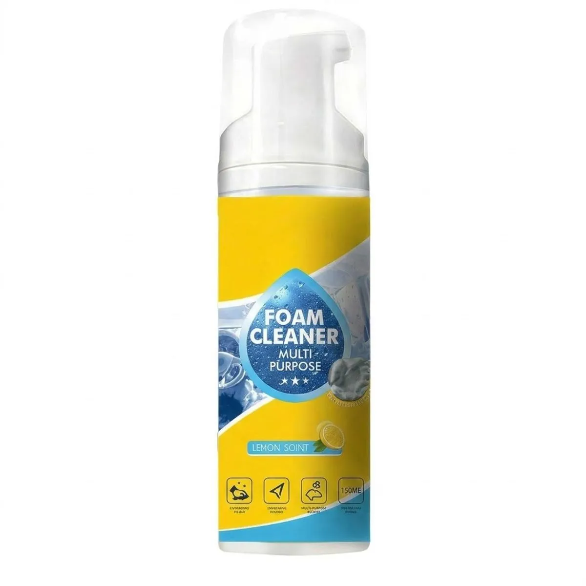 2-Pack All-Purpose Foam Cleaner - Rinse-Free Interior & Home Spray