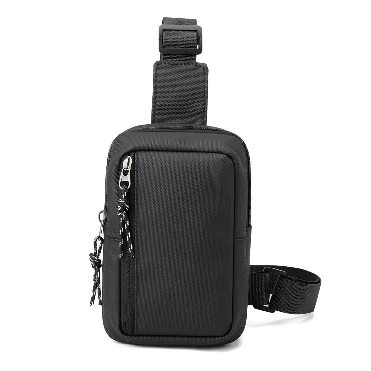 Crossbody Bag - Casual Bag - Back Pack Men Shoulder Bag - Chest Bag - Black
