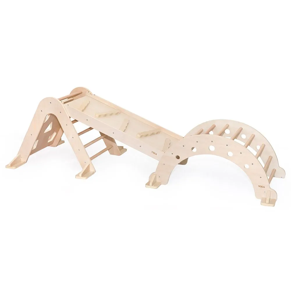 Climbing Arch, Board and Triangle - Set of 3