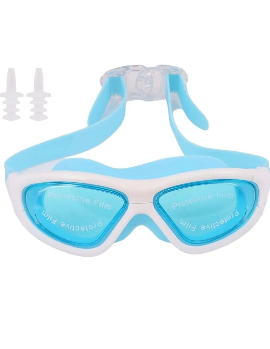 Adult Adjustable Anti-Fog UV swimming goggles - Clear Vision & Comfort