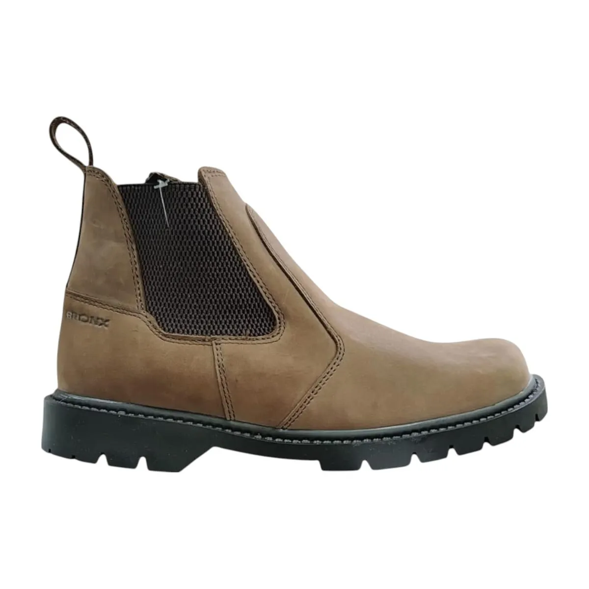 Bronx Slip-On Boots Chelsea - Mocca Brown