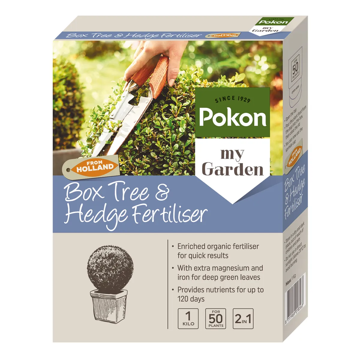 Pokon - Box Tree & Hedge Fertiliser - 1kg