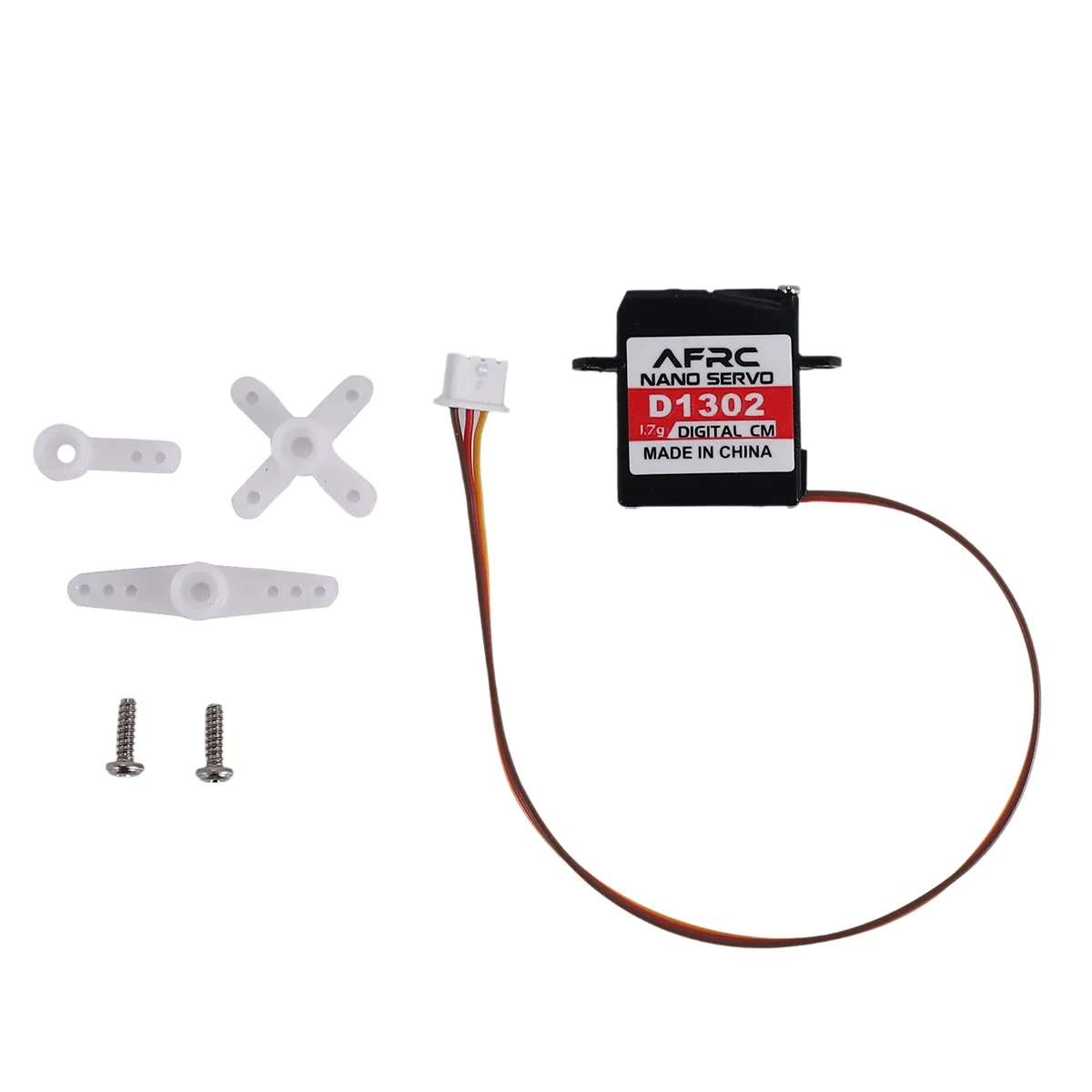 Afrc-D1302 Mini 1 7G Large Torque Mini Digital Servo Jst Connector