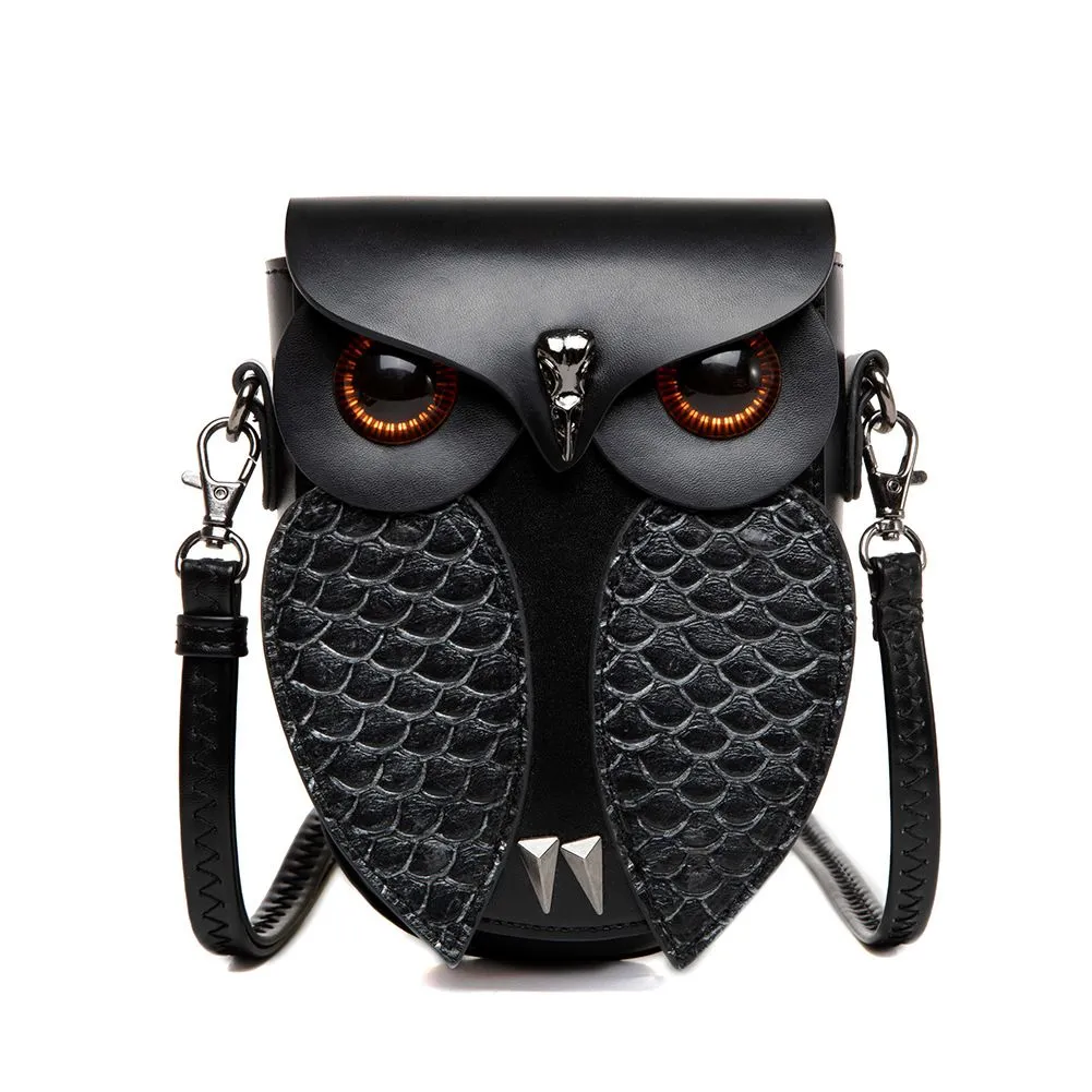 Steampunk Owl Crossbody Bag Gift