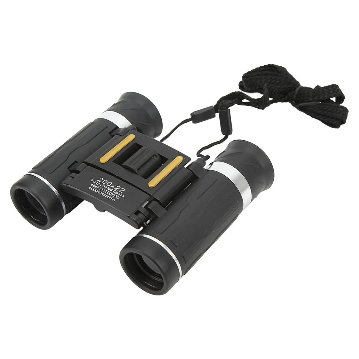 200x22 Compact Binocular HD Optical Glass Compatible with Outdoor Hunting
