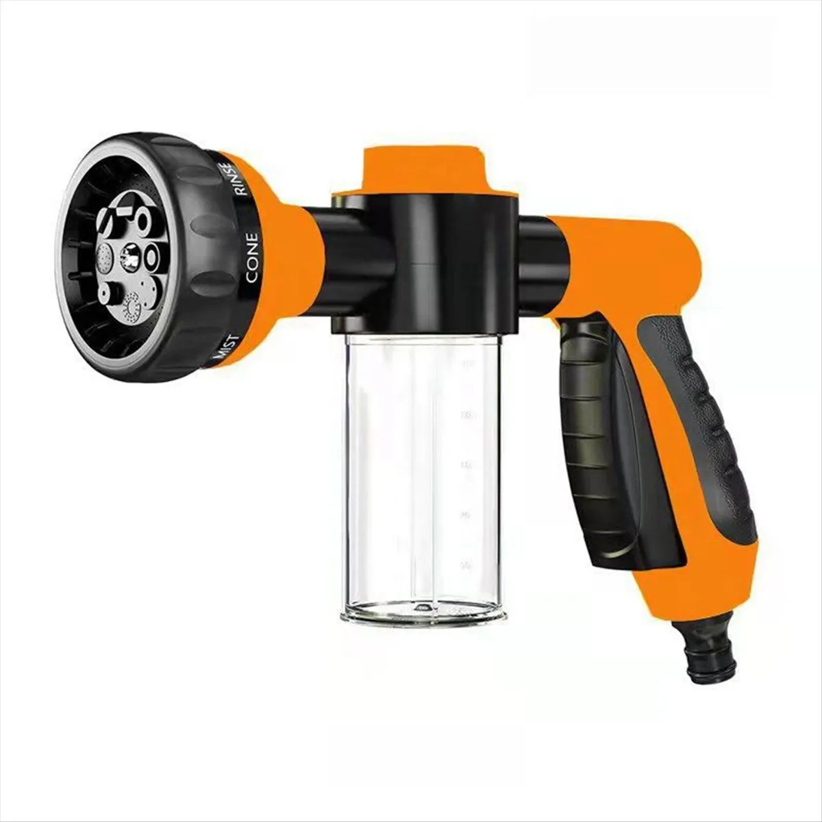Car Washing Nozzle Garden Hose Nozzle High Pressure Hose Foam Spray with So