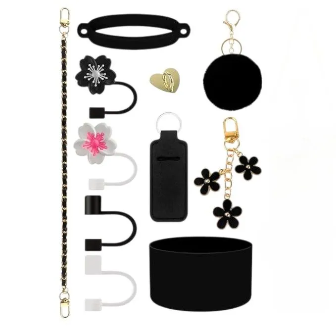 Cup Accessories for Water Bottle - Black