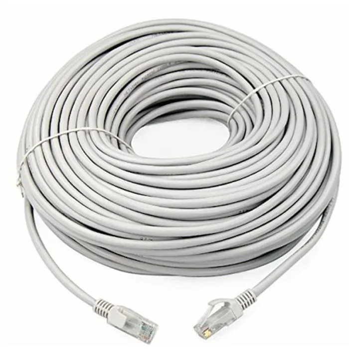 50m Cat 6E Gigabit High Speed Networking Ethernet LAN Cable