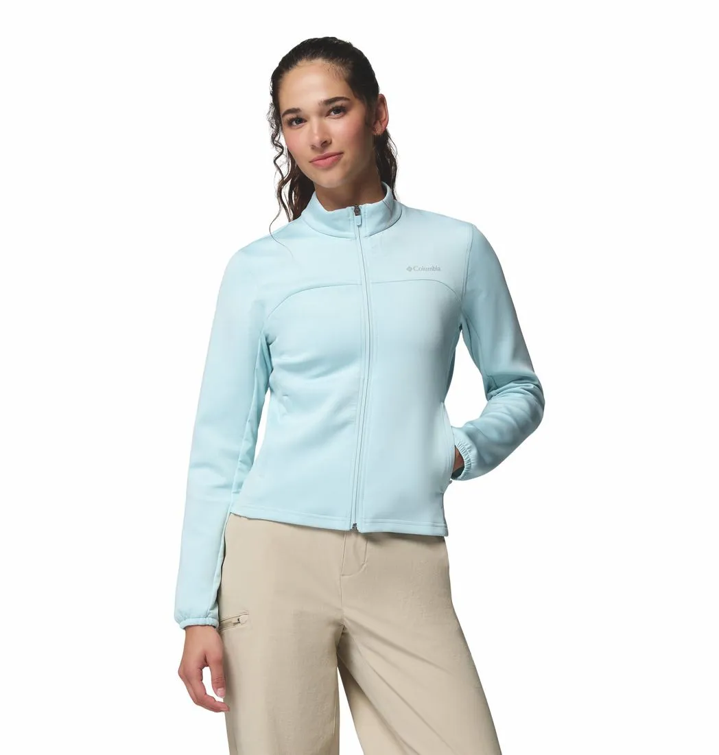 Columbia Women's Sloan Crest Spacer Fleece Full Zip Marine Light