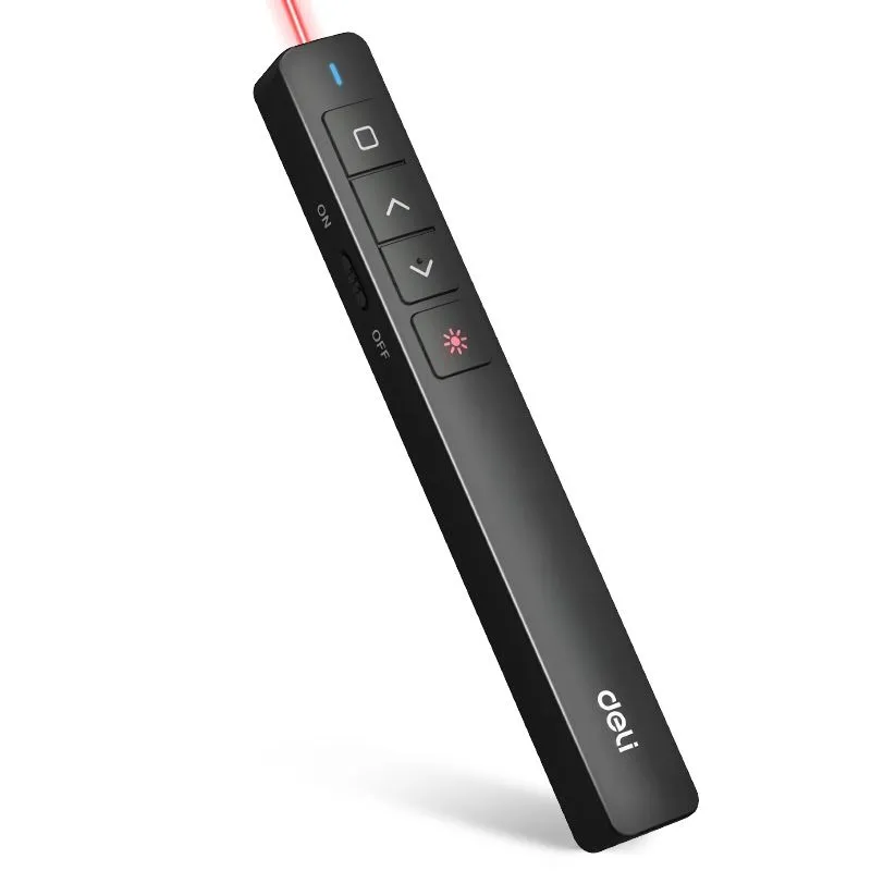 Deli Black Laser Pen 100m Laser - Red Light