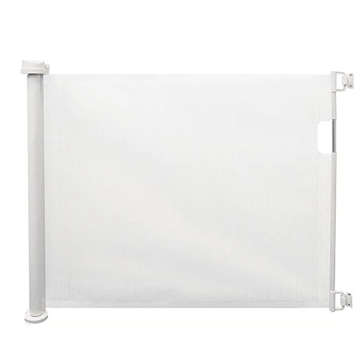 3m Retractable Ladder Barrier,Retractable Stair Gate,Baby & Pet Safety Gate - White
