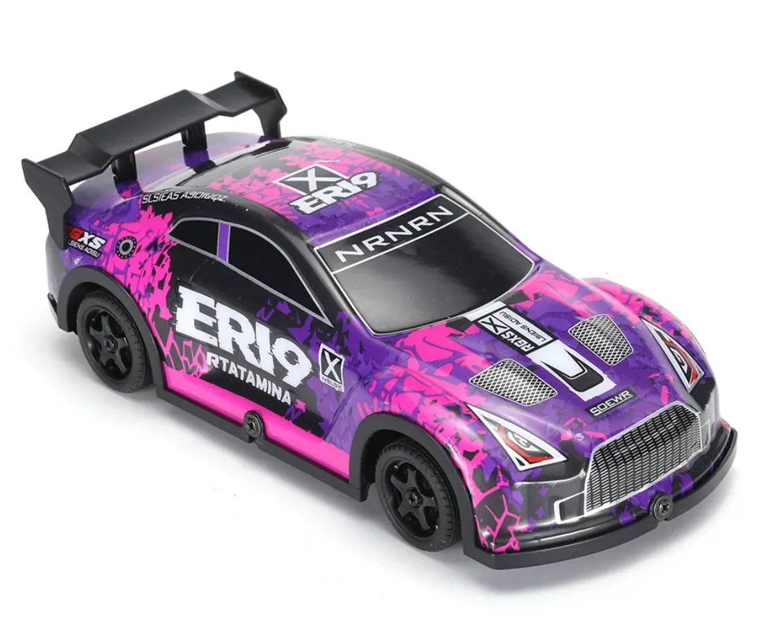 Mini RC Drift Car 1/22 Scale - Purple