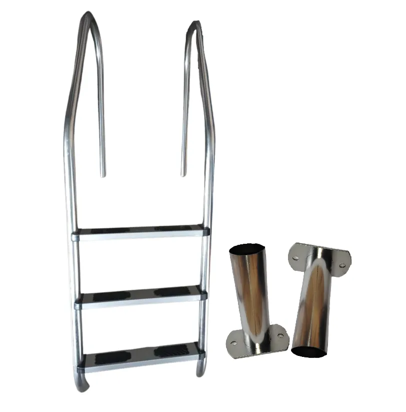 Aqua Max 3 Step Swimming Pool Ladder incl Surface mount brackets