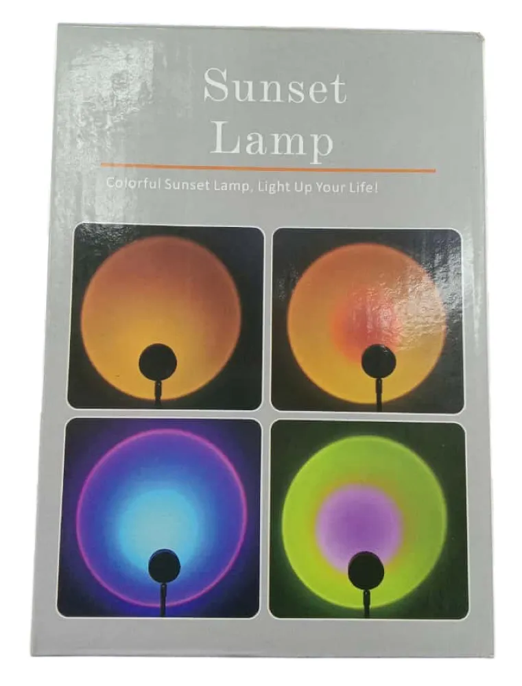 Sunset Lamp Atmosphere Lamp Sunset Rainbow