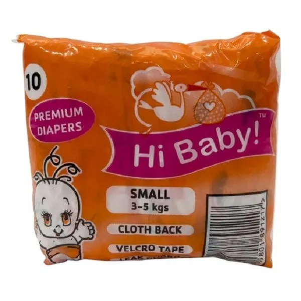 Hi Baby! Premium Small Everyday Diapers 10's x 4