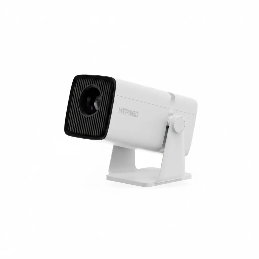 HTPNEO Portable 720p Multimedia Projector with Wireless Casting