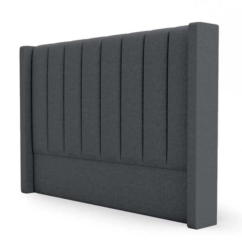 Scarlet Winged Minimalist Linen Headboard - Linen - Queen