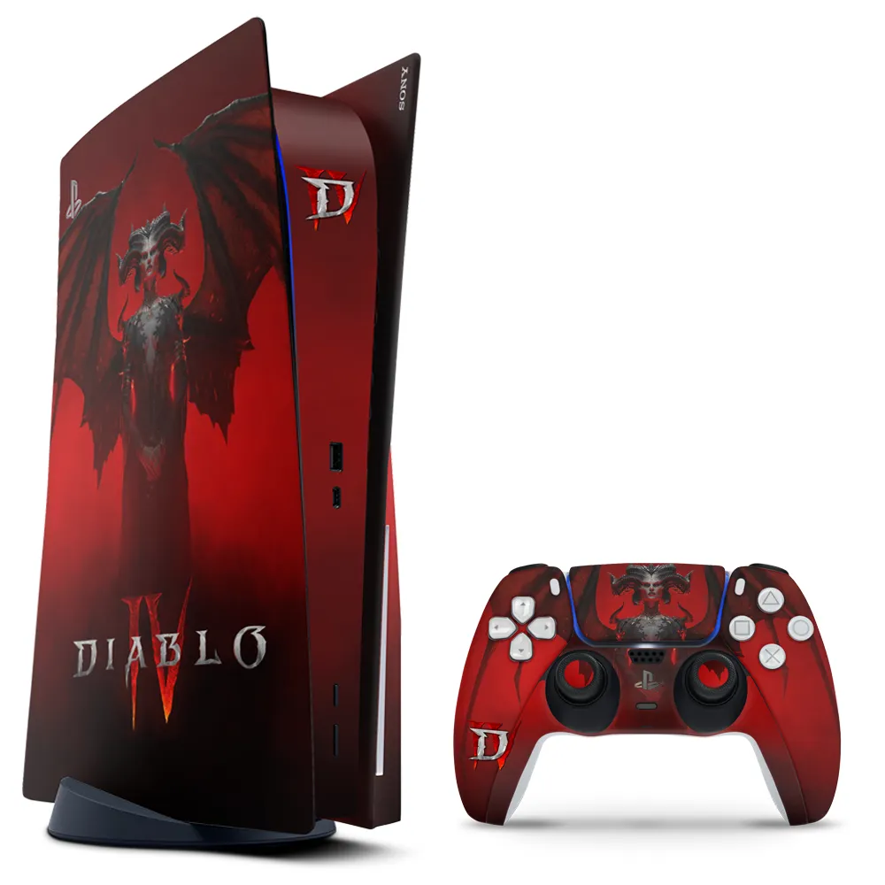 Decal Skin Compatible with PS5 (Disc) - Diablo IV (Decal Only)