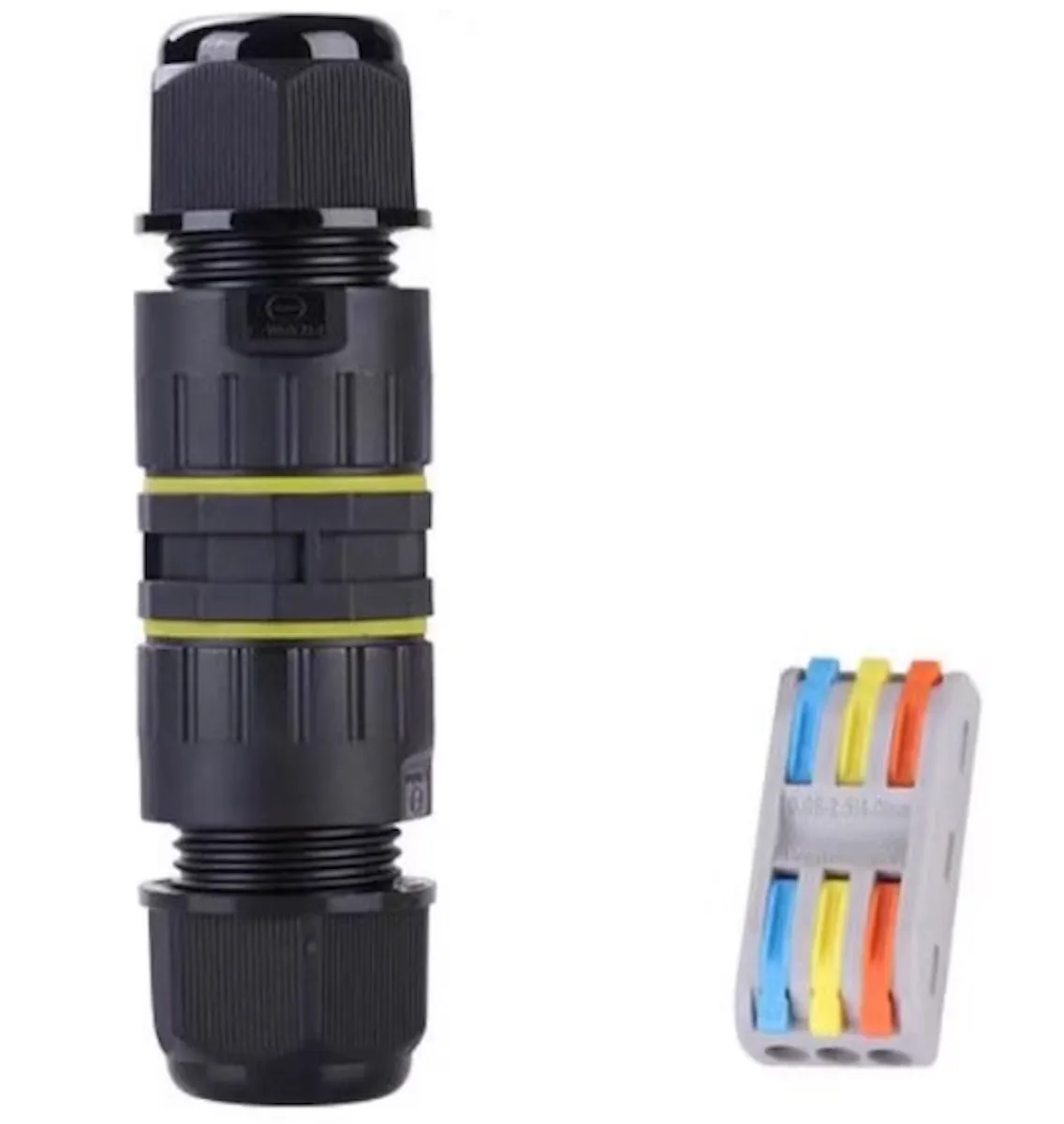 5 Pack - Waterproof Cable Quick Connector Plug