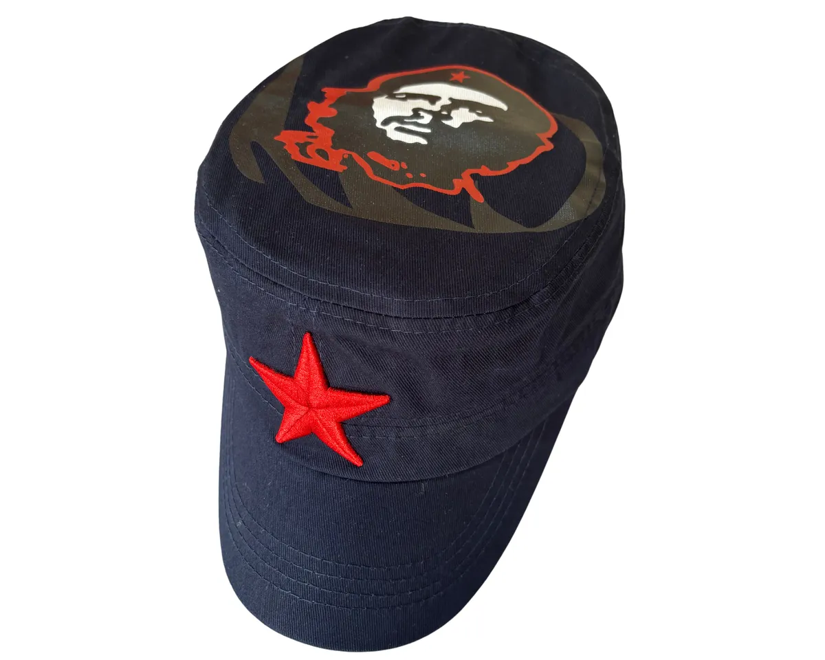 Che Guevara Fidel Cap - Blue