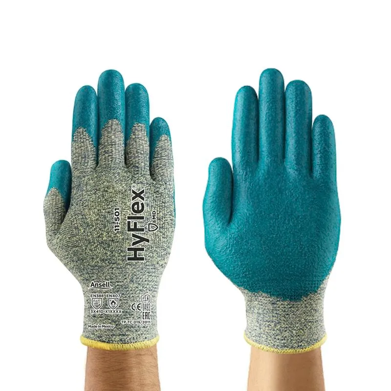 Ansell Hyflex Superior Cut/Heat protection Pack of 6