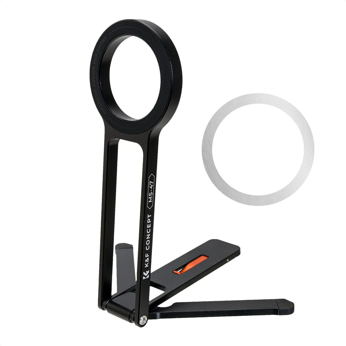 K&F Mini Fold Tripod with Magnetic Quick-Mount any Phone Brand | KF31.139V1