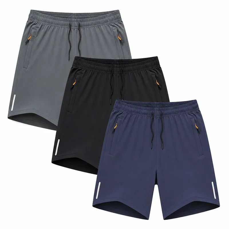 Men Sport Short-3 Pack Stretch Comfortable Mens Running Active Shorts OYY