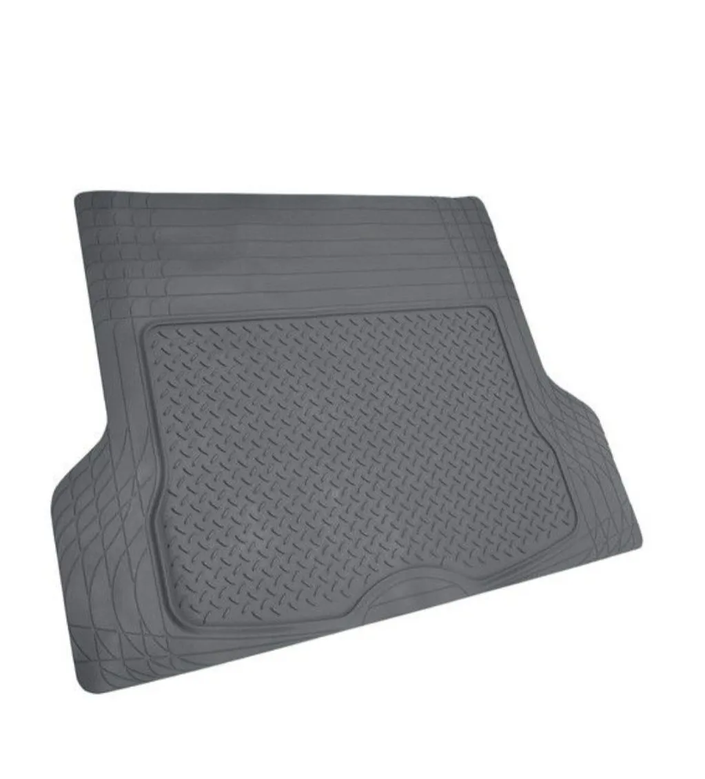 Universal Car Boot Mat Rubber (Black)