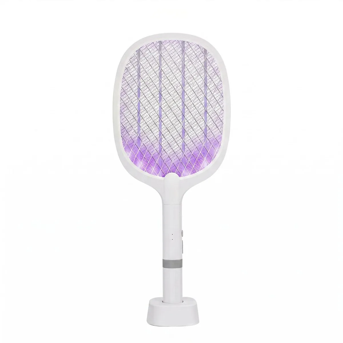 2 in 1 Electric Fly Swatter with UV Light Trap 5000V