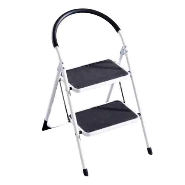 2 Step Folding Ladder - Portable Step Stool