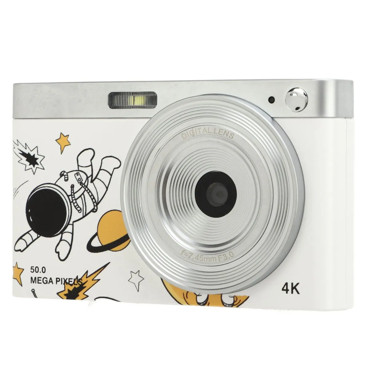 2.88in IPS 50MP Vlogging Camera, 16x Digital Zoom, 750mAh, 4K HD