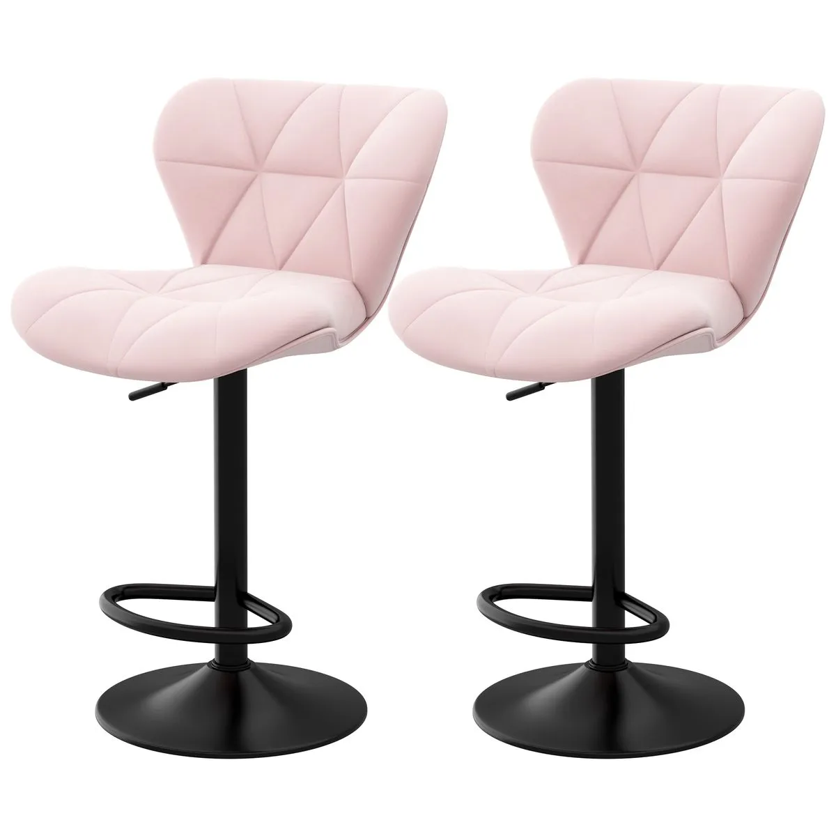 Modern Bar Stools and Counter Chairs: Adjustable, Swivel, Kitchen Islands - Pink