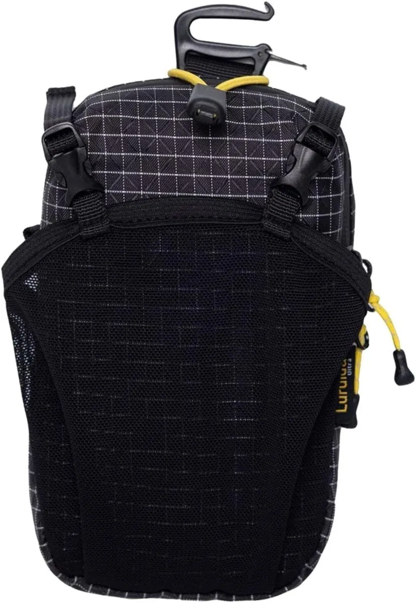 Harilla Outdoor Pouch Utility Pocket Multipurpose with Hanging Hook Nylon - Black