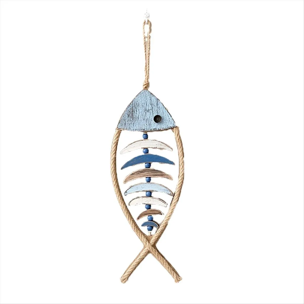Wooden Fish Wall Decor Antique Nautical Fish Decoration a