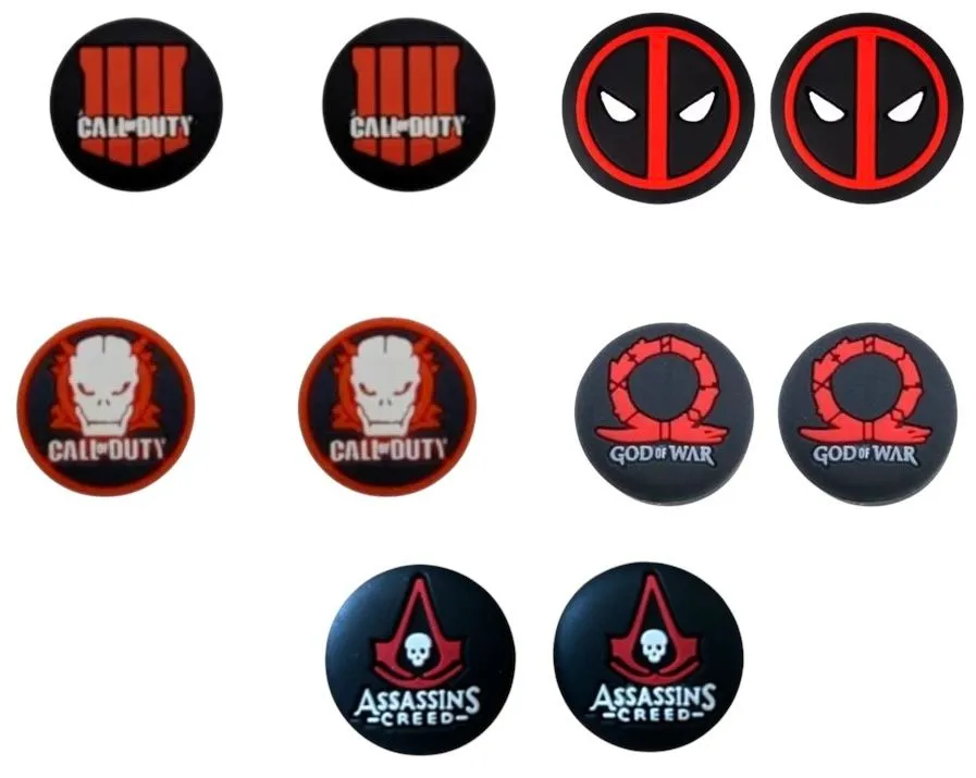 COD and More, Thumb Grips Compatible with PS5, PS4, and Xbox Controllers