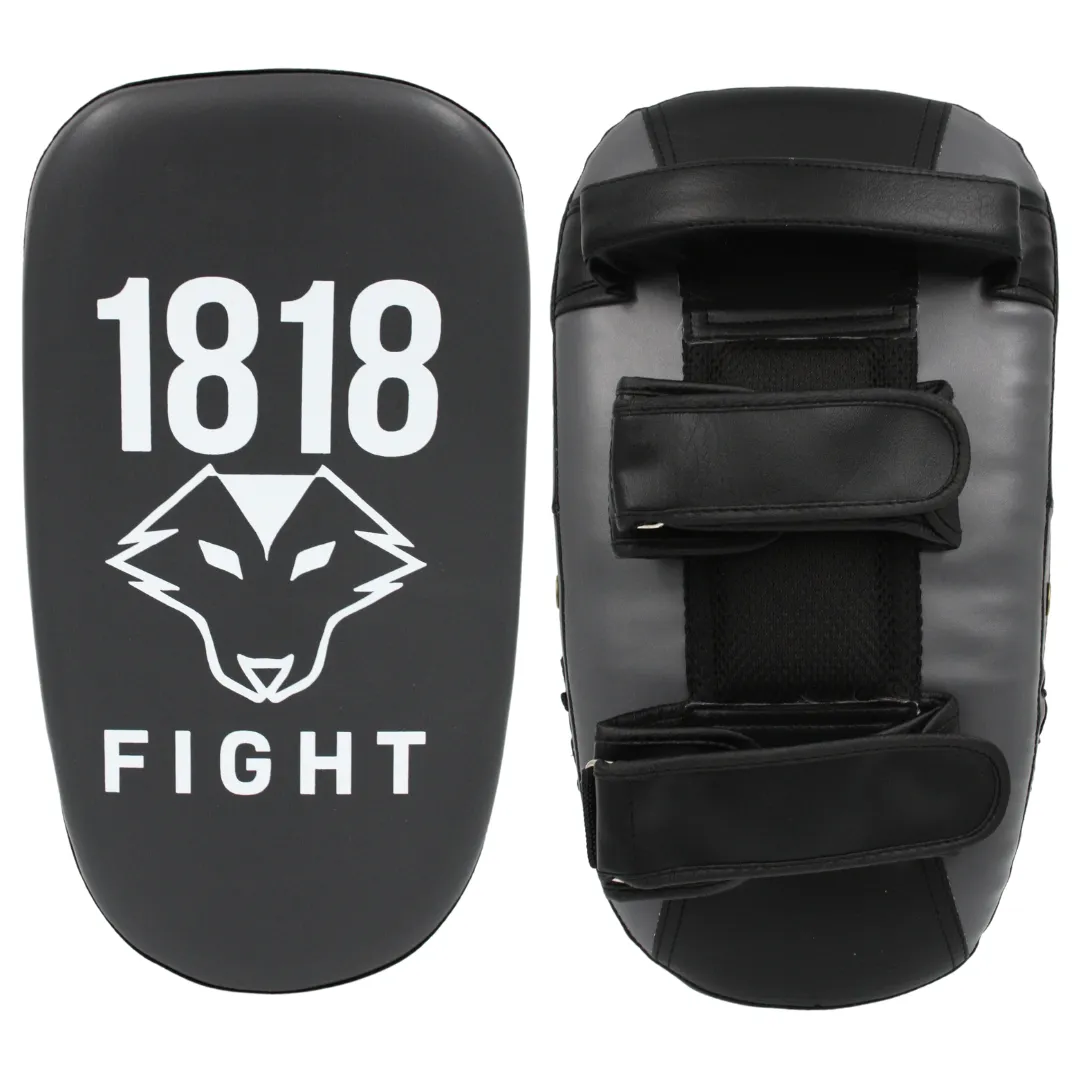 Light Muay Thai Strike Pads - 1818 Fight - Grey