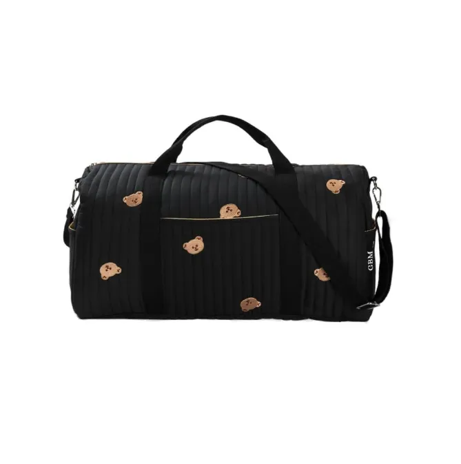 Large-Capacity Handheld Crossbody Embroidered Travel Bag