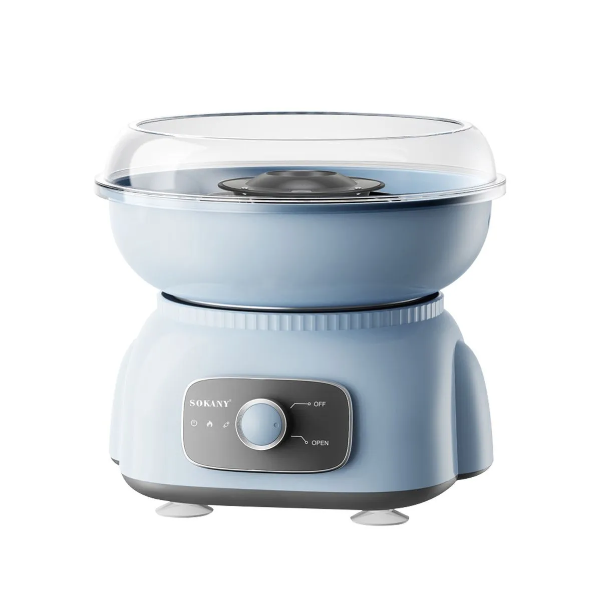 Mini Electric Cotton Candy Machine - DIY Candy Floss Maker - Blue
