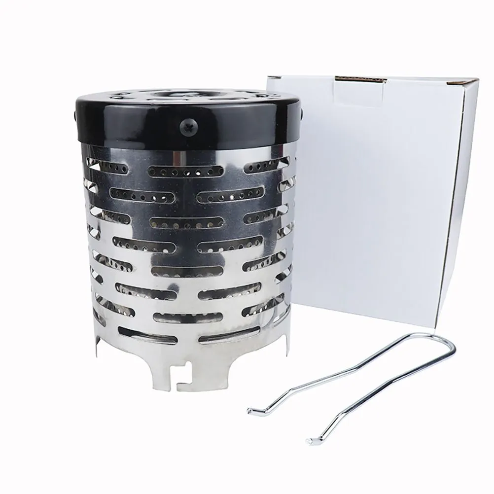 Mini Outdoor Camping Heater Stainless Steel Cover