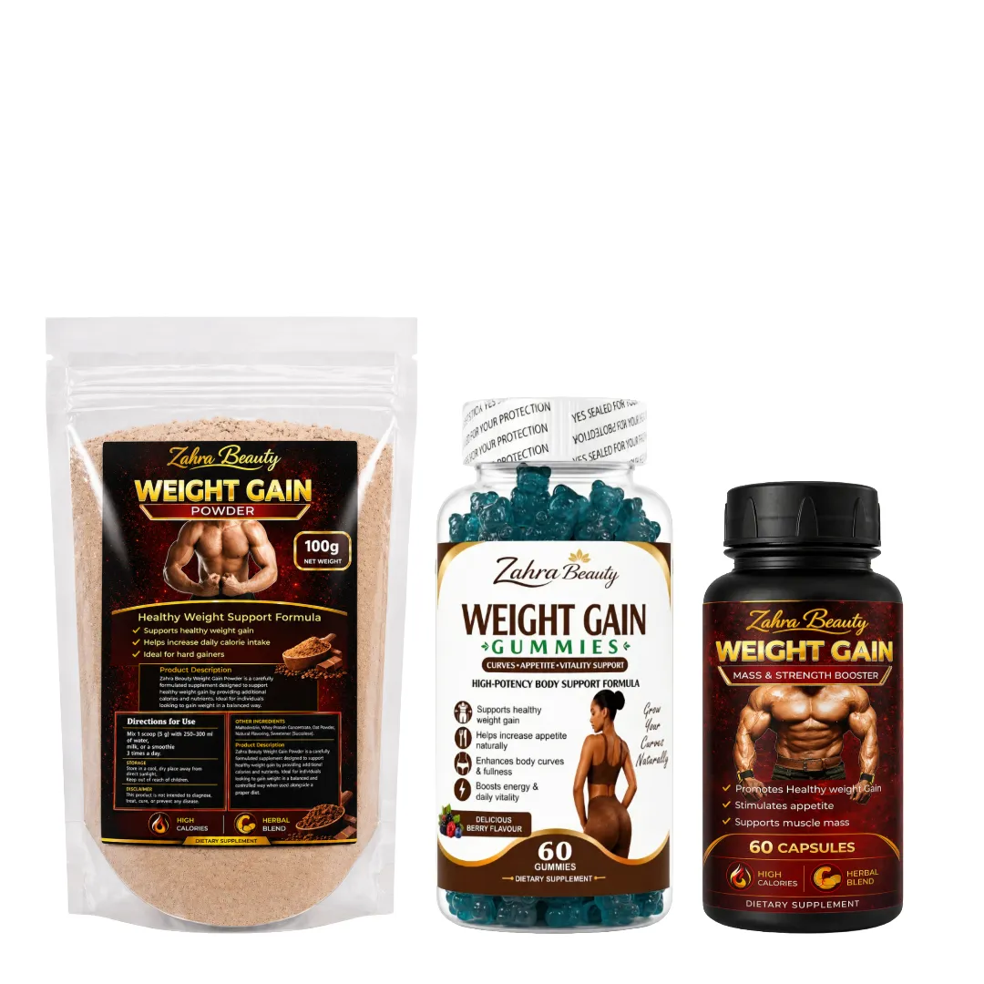 Weight Gain Powder, Weight Gain Gummies & Weight Gain Capsules