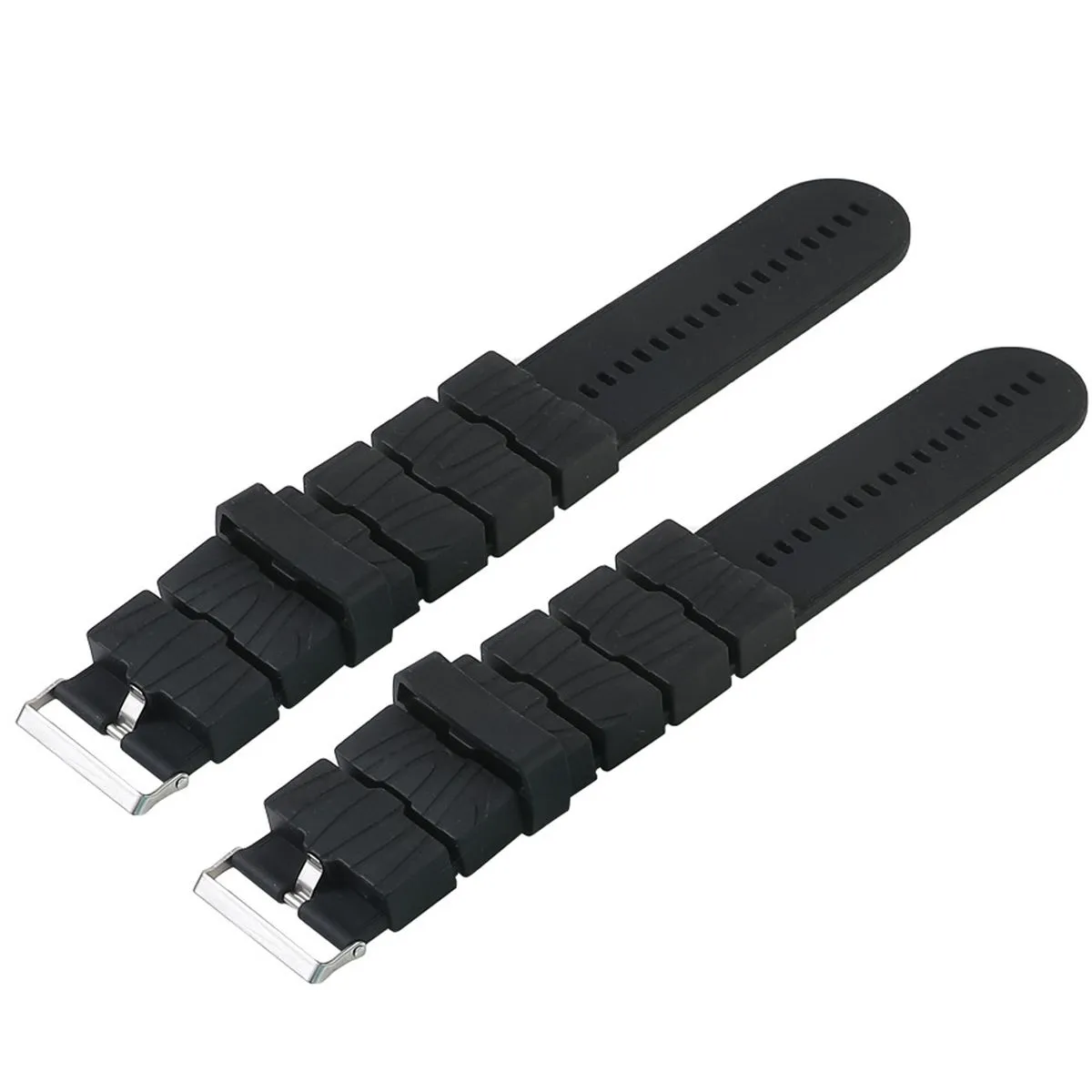 2PCS Adjustable Fitness Weights Ankles Arms Unisex Silicone 2x 450g - Black