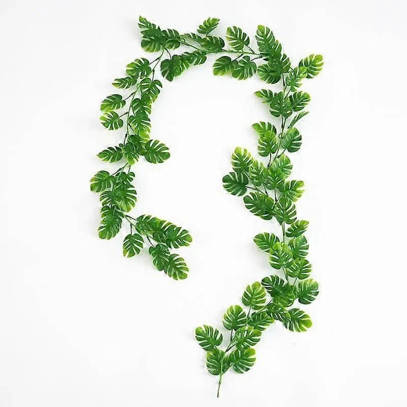 180cm Artificial Turtle Leaf Plant Vine Decoration Artificial Flower