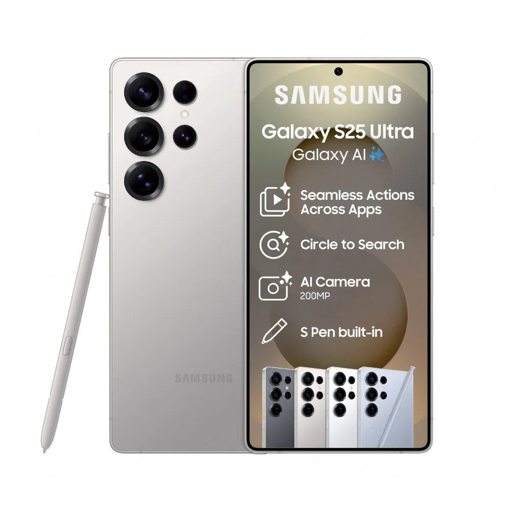 Samsung Galaxy S25 Ultra 5G 512GB Dual Sim Parralel Import - Titanium Gray