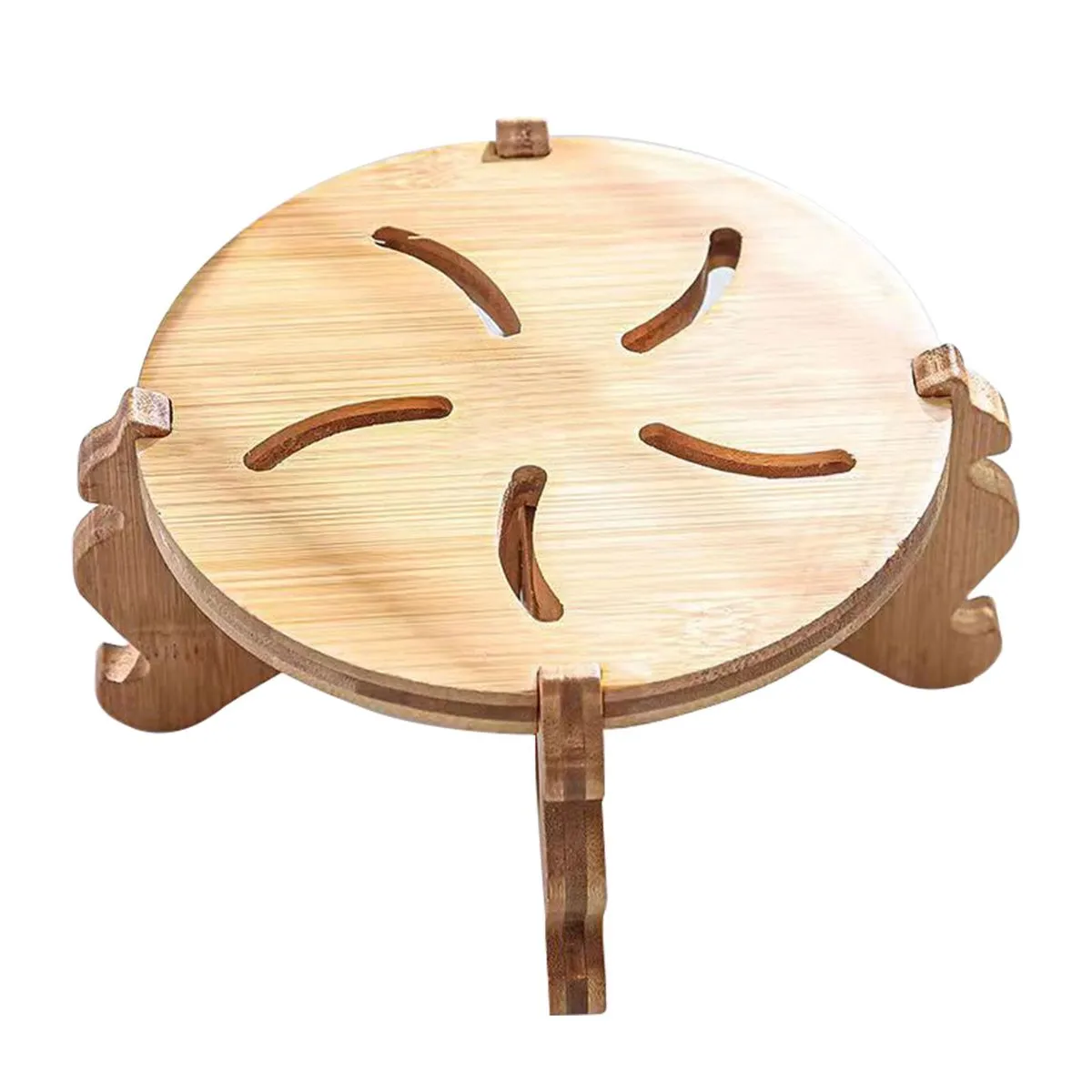 Medium Wooden Plant Stool 15x8.4cm Assembly Required
